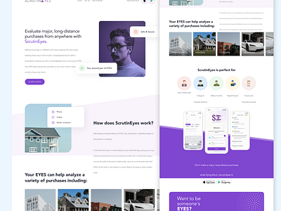 Secuirty Website | Home security adobe xd figma landing page design ui ui design ui ux ux design website ui