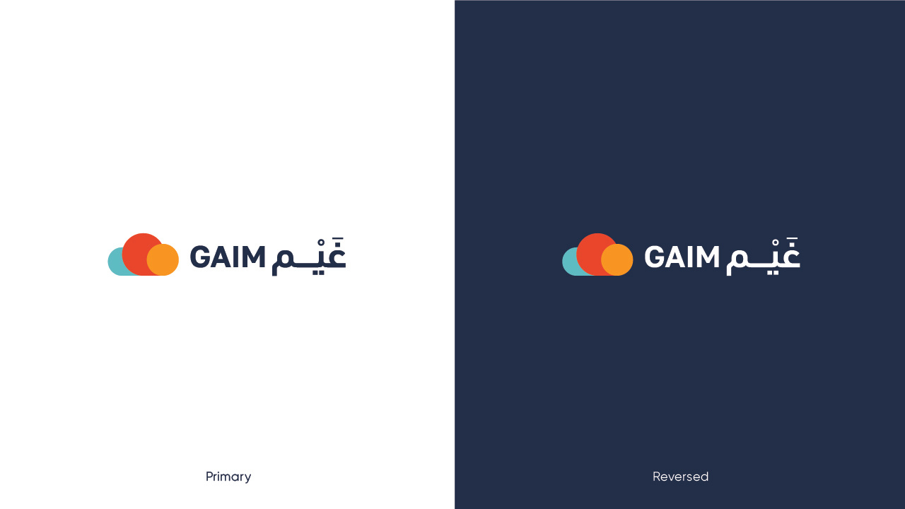 GAIM branding graphic design logo motion graphics