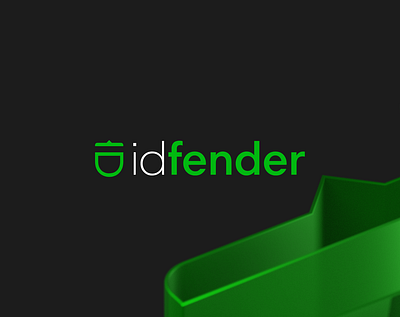 Idfender 3d animation branding data security graphic design id logo motion graphics security ui