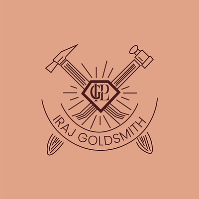 Logo Design For Goldsmith Company. goldsmith logo graphic design igpl letter logo logo logo design logo designer