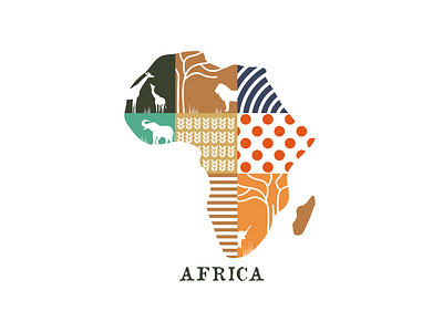 Africa africa design design art geometric geometric art geometric shapes illustration map africa vector art