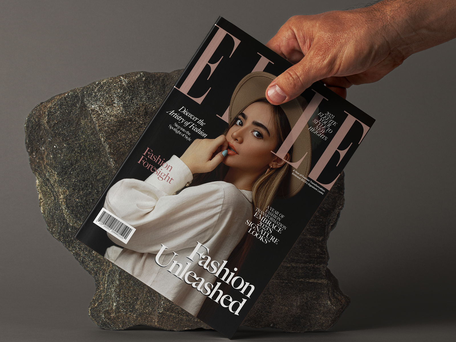 ELLE Fashion Magazine Design(Layout) by YING YAO at