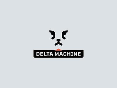 DELTA MACHINE logo and identity design animal logo branding design graphic design identity illustration logo minimal logo persian cheetah minimal logo typography