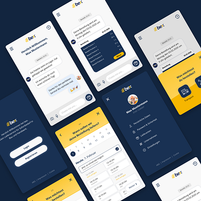 App: Delivery Service 🔧 app b2b delivery design ui ux