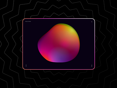 Abstract Gradient Poster abstract abstract design abstract shape bright card cell cell 3d dark theme gradient graphic design mesh gradient new organic shape visual design