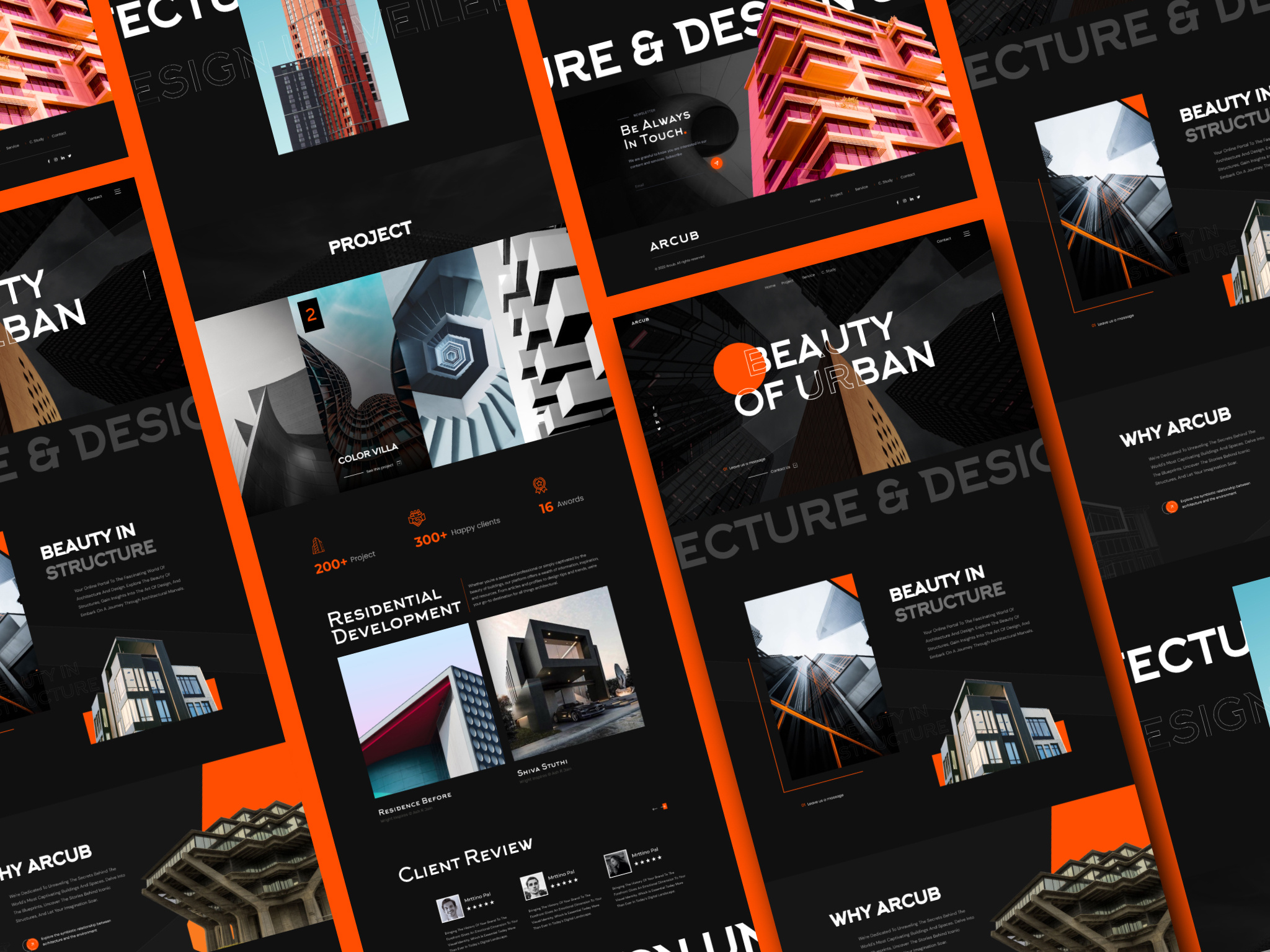 Example of Landing Page Design