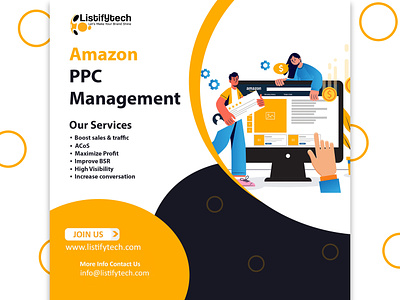 Amazon PPC Management | Listifytech amazon amazon ebc amazon listing images amazon product description design ebc enhance brand content illustration listing images ui