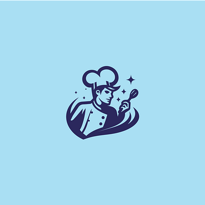 Logo Food 3d animation branding food graphic design logo motion graphics sheef star ui
