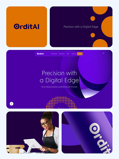 OrditAI branding design logo