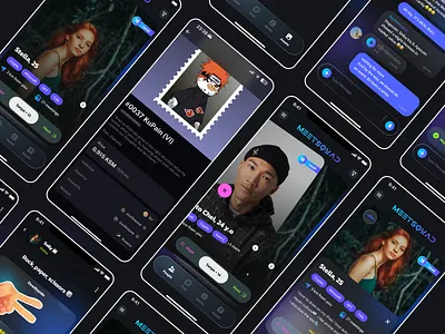 MeetSquad app community crypto design mobile service ui ux web3