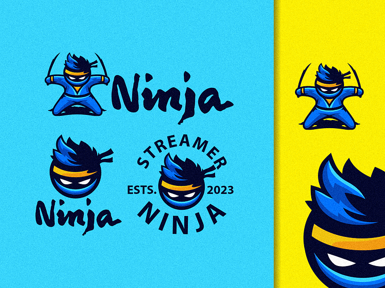 Ninja Esport Logo by over_designnn on Dribbble