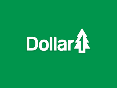 Dollar Tree art branding clean design graphic design icon illustrator logo logo design typography vector