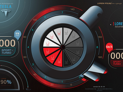 Arcade-UI-Cluster-Design_ branding car dashboard cluser cluster design graphic design illustration ui