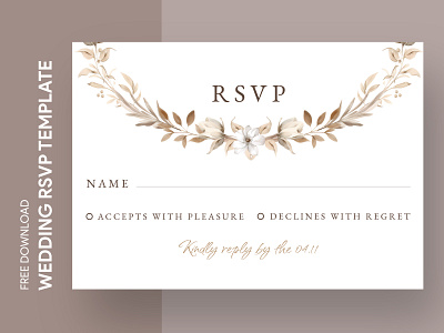 Rustic Wedding RSVP Free Google Docs Template answer design doc docs document free google docs templates free template free template google docs google google docs print printing r.s.v.p. reply response rsvp rustic template templates wedding