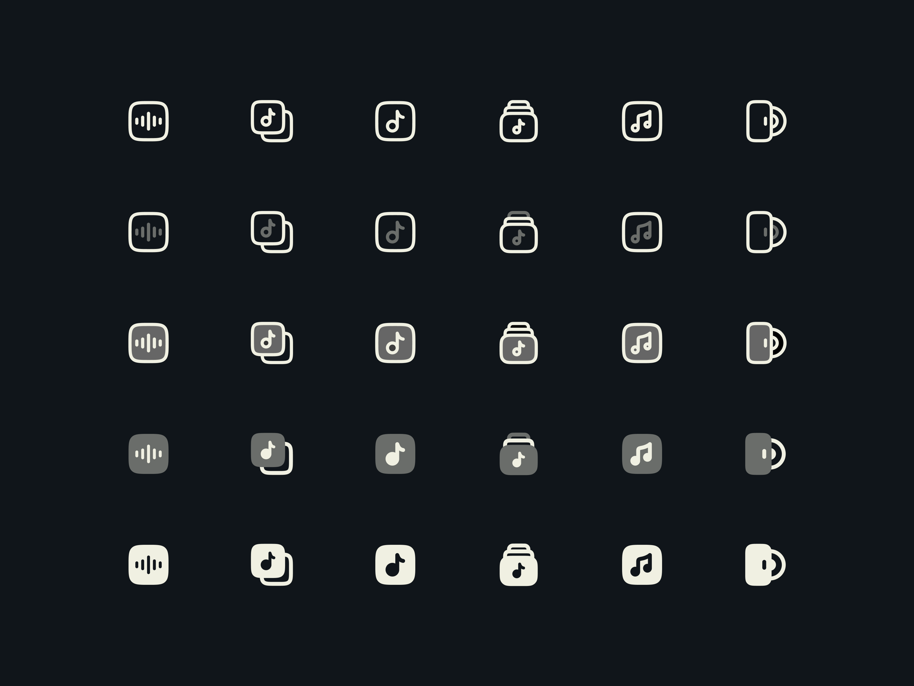 Media Icons bulk clean design figma free icon icon design icon pack icon set icon style iconography icons illustration interface icon media icon minimal solid stroke ui ui design uiux
