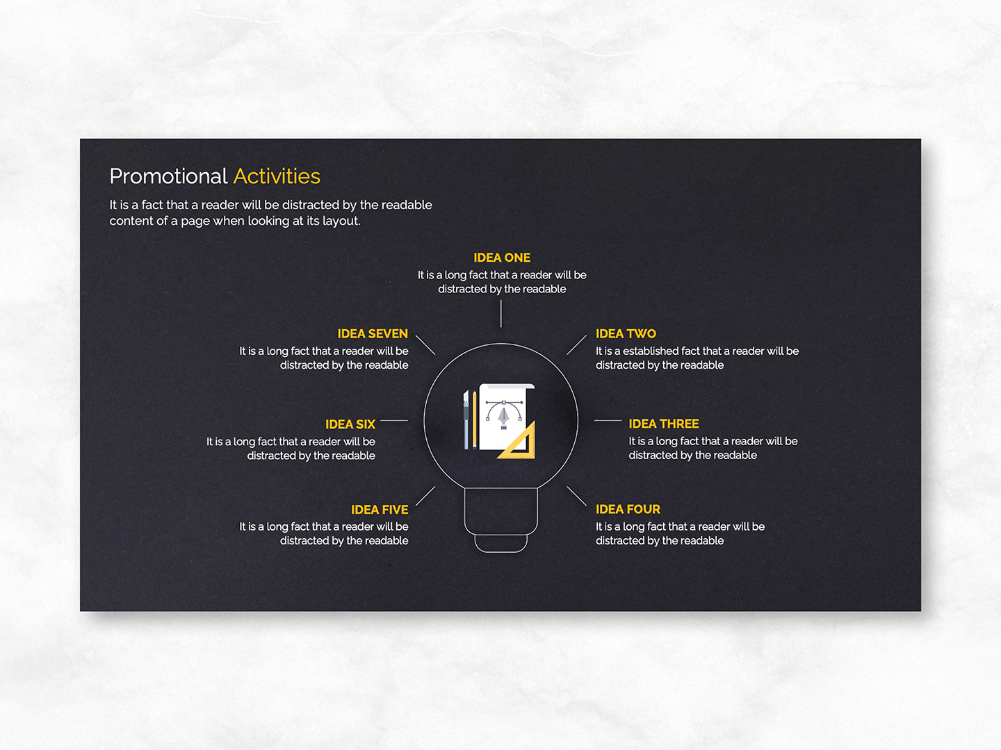 Presentation Slide Layout by Nidhi Bidani on Dribbble