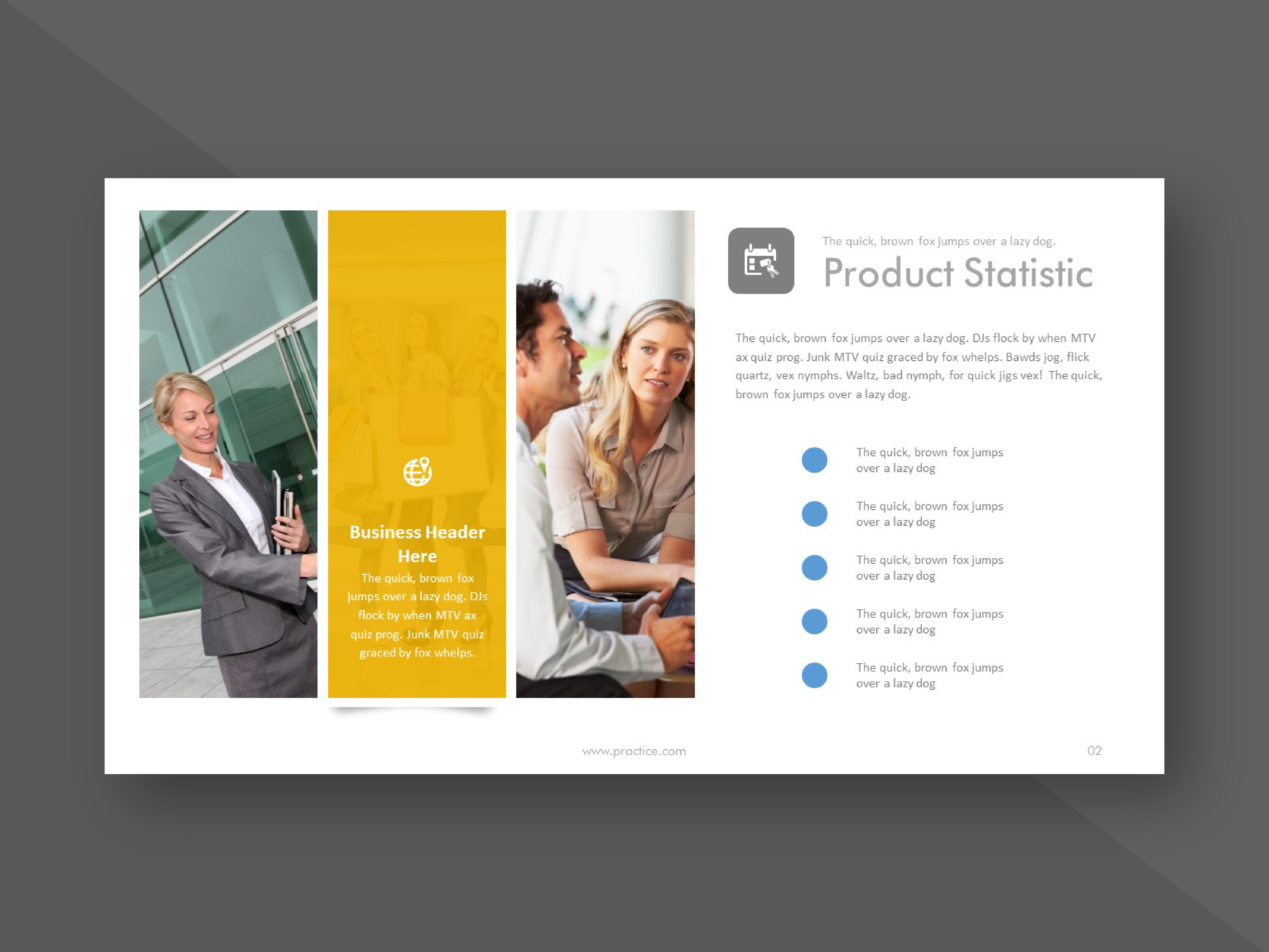 Presentation Slide Layout by Nidhi Bidani on Dribbble