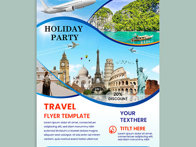 Travel Agency Flyer Design brochure template business flyer corporate corporate business flyer corporate flyer creative creative flyer fancy flyer green color holiday holiday brochur holiday flyer multipurpose business flyer template tour flyer tourist flyer travel agency flyer travel catalog travel company flyer vacation flyer