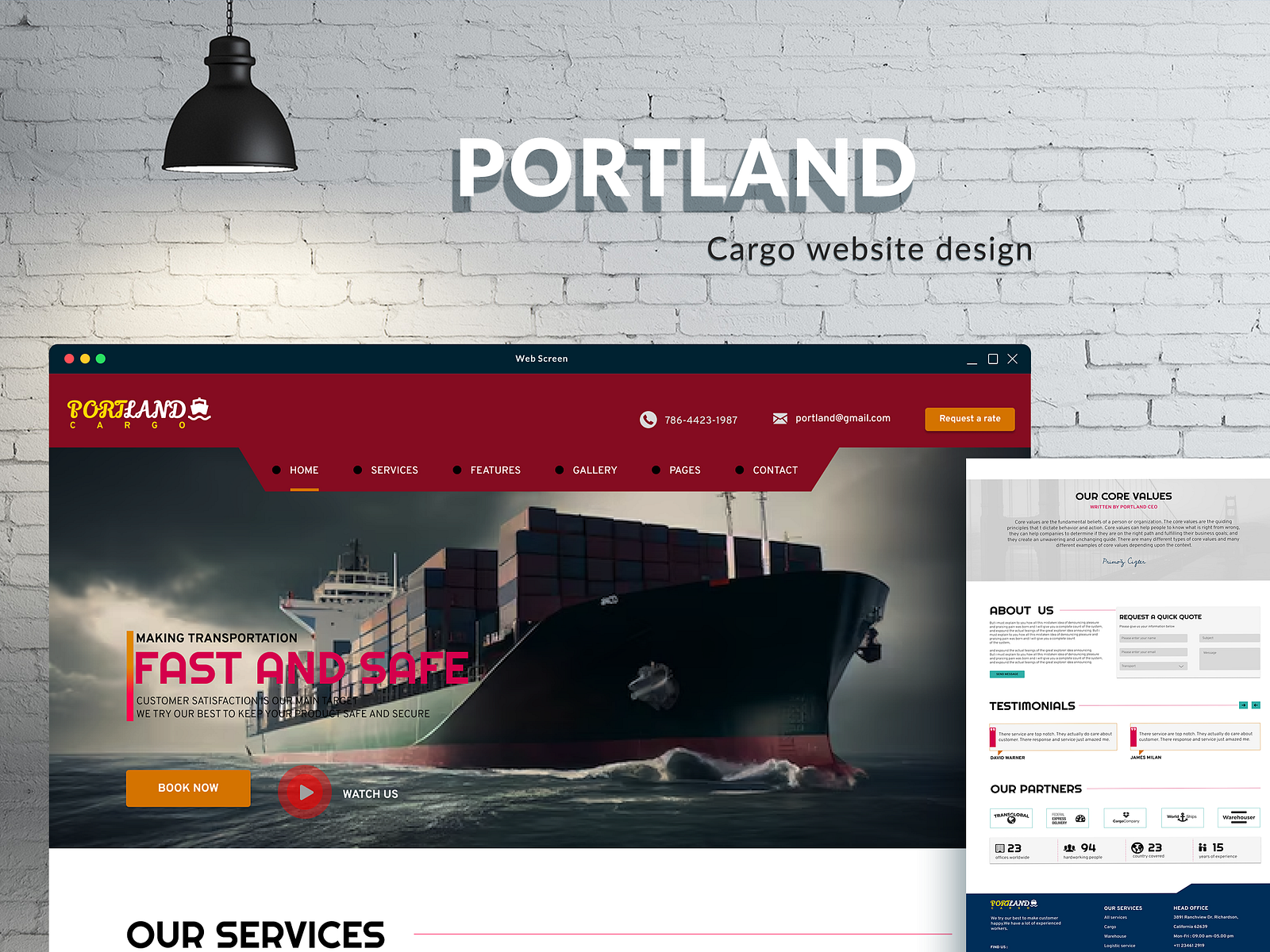 CARGO website by Imtiaz Ahmed on Dribbble