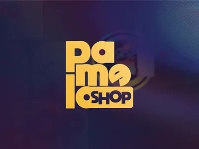 Pamela SHOP branding graphic design logo