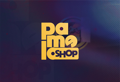 Pamela SHOP branding graphic design logo
