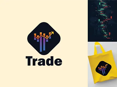 Trade Logo design, T, Arroe, Brand Identity, logos, Trading logo abstrack arrow brand identity branding daily logo design graphic design illustration logo logo design logos mi minimal logo minimalist small business logo t trade trading trading logo