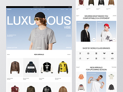 Louis Vuitton redesign concept by Abrar Jahin on Dribbble