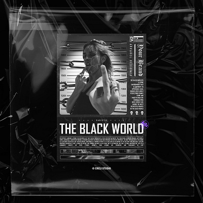 Streetwear Design - The Black World artwork