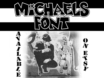 OG MICHAELS FONT / INSPIRED BY THE OPERATION IVY PUNK ROCK BAND 9cholz font jesse michaels operation ivy punk rock band typeface