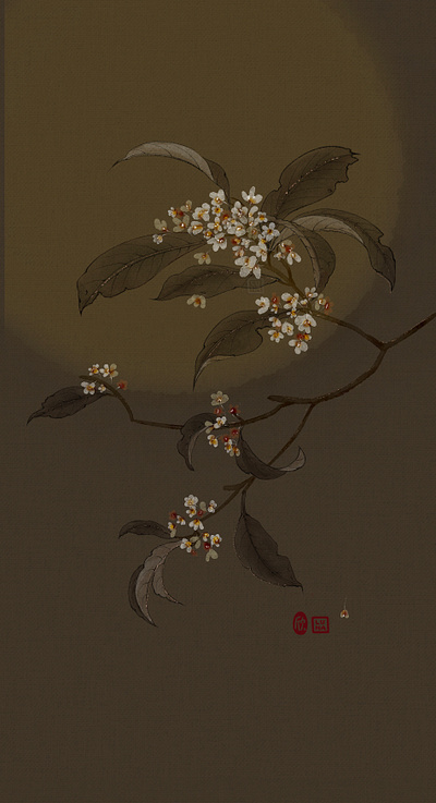 Chinese painting chineses illustration digital painting