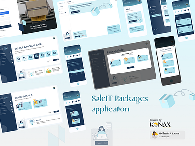 Logistics Web Application Design branding design graphic design illustration logistics logo mobile app design typography ui ux vector website