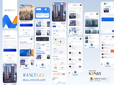 Real Estate Mobile App Design app design design illustration logo mobile app real estate ui ux vector website