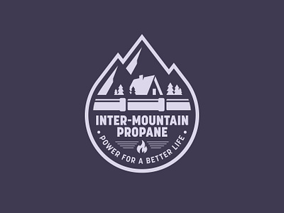 Inter-Mountain Propane droplet fuel gas mountains pipe propane