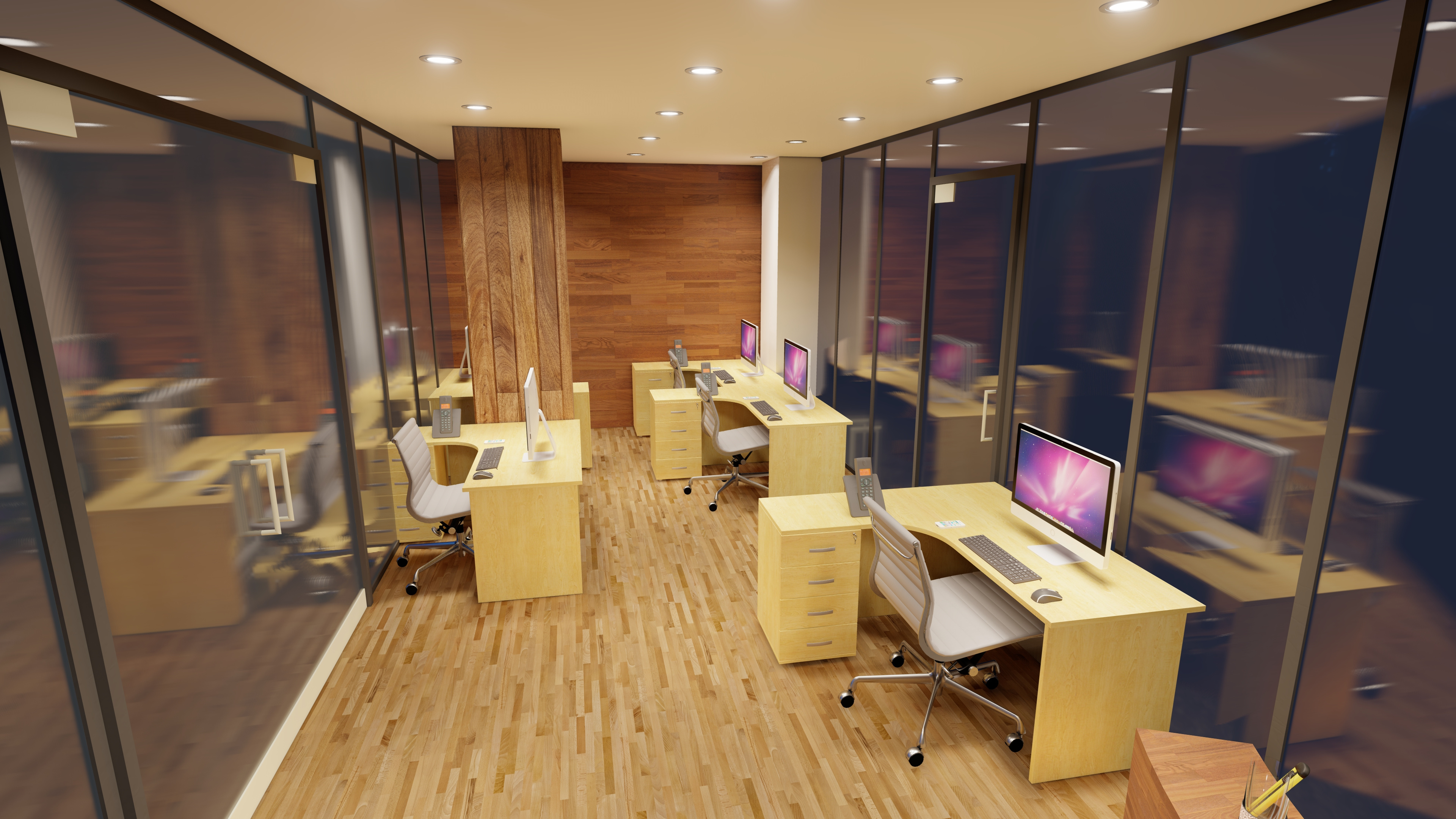 office interior design by Mehedi Hasan Fahim on Dribbble