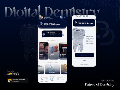 Future of Dentistry for Dental Doctors branding design graphic design illustration logo typography ui ux vector website