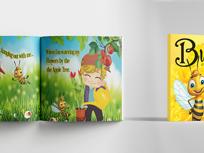 Kids Book Design adobe illustrator book design box box design cover design graphic design hemp label and packaging design label design logo packaging design