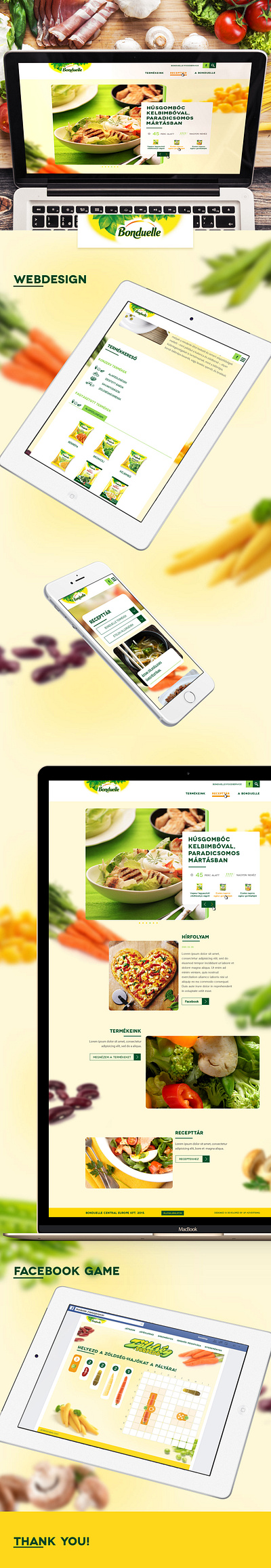 Bonduelle bonduelle fmcg vegetables webdesign