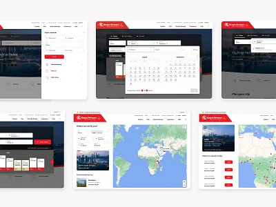 Kenya Airways - Website booking branding calendar clean minimal components design design system features interface kenya airways navigation responsive ui user flow user journey ux web website