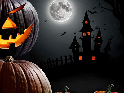 Halloween & Pumpkin & Girl Study G - AI - Anime - 2023 by Chesapeake Farms  LLC on Dribbble