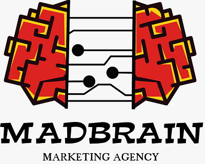 Madbrain Logo Idea branding graphic design logo