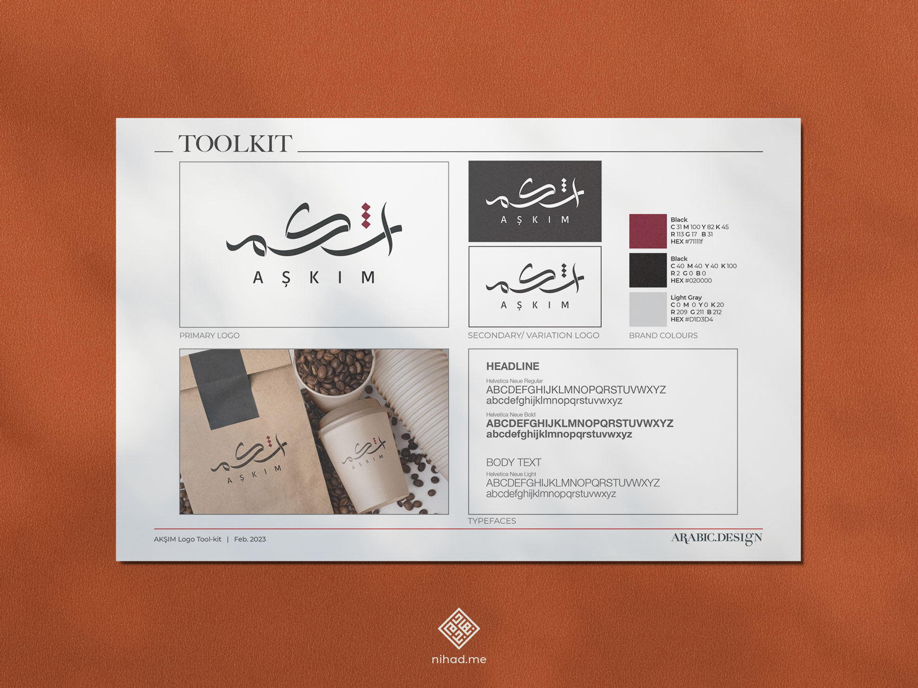 ASKIM 2 Full Arabic Brand Identity 
