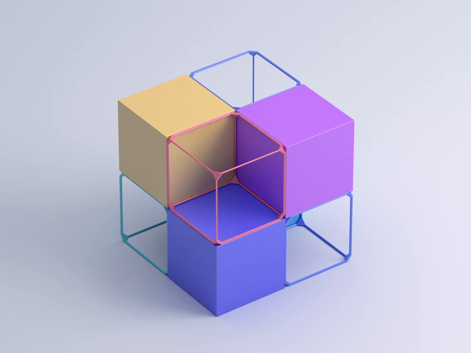 Cubes by Aleksei Vasileika on Dribbble