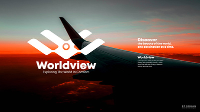 Worldview - W logo, W letter, Travel agency, Branding branding colorful logo creative logo design gradient logo graphic design logo logo design modern logo tour travel travel agency travel logo trendy logo ui visual identity w letter logo w logo w travel logo website