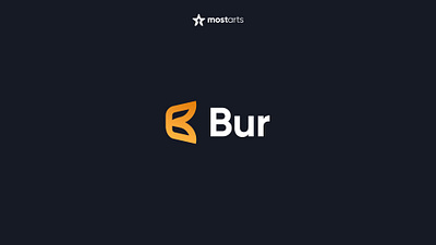 BUR - Casino Logotype branding bur casino casino game crash crash game design gambling game logo logotype roulette web design