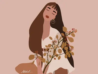 Aesthetic Girl illustration aesthetic aesthetic art art autotype cute girl cute girl illustration design drawing dribble dribblr girl girl illustration graphic design illustration photos photoshop post ui