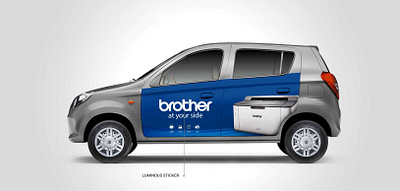 Side Car Design for "Brother" branding design graphic design illustration vector