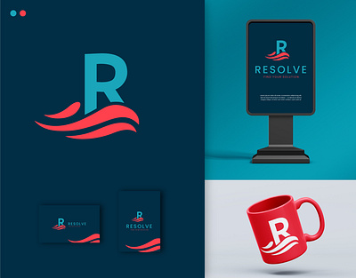 Resolve Logo Design brand design brand identity branding design graphic design logo logo design visual identity