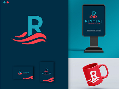 Resolve Logo Design brand design brand identity branding design graphic design logo logo design visual identity