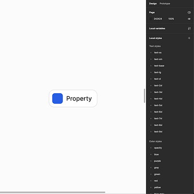Variable Annotation Component in Figma color dark mode design system designer figma interface layout property string text ui ui kit ux variables