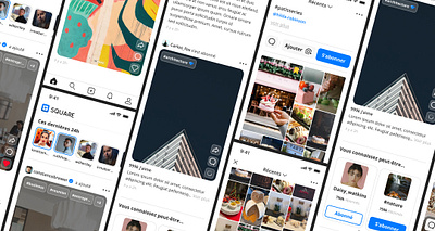 Square app graphic design redesign ui ux